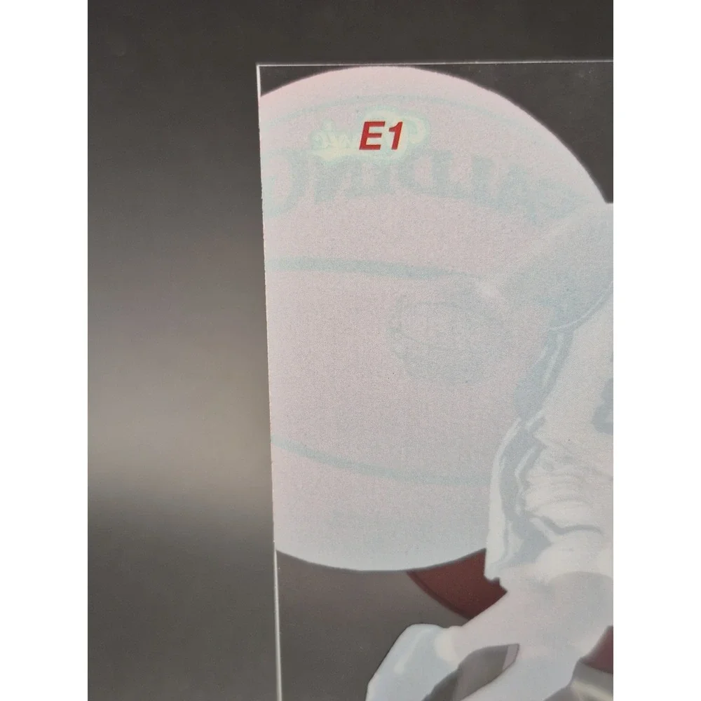 1995 Classic Images Four Sport Grant Hill #E1 Clear Excitement #ed/300 Duke RC